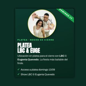 Platea Domingo 13/09